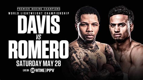 davis vs romero scorecard|Davis vs Romero Results & Highlights .